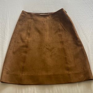 Babaton Suede Skirt